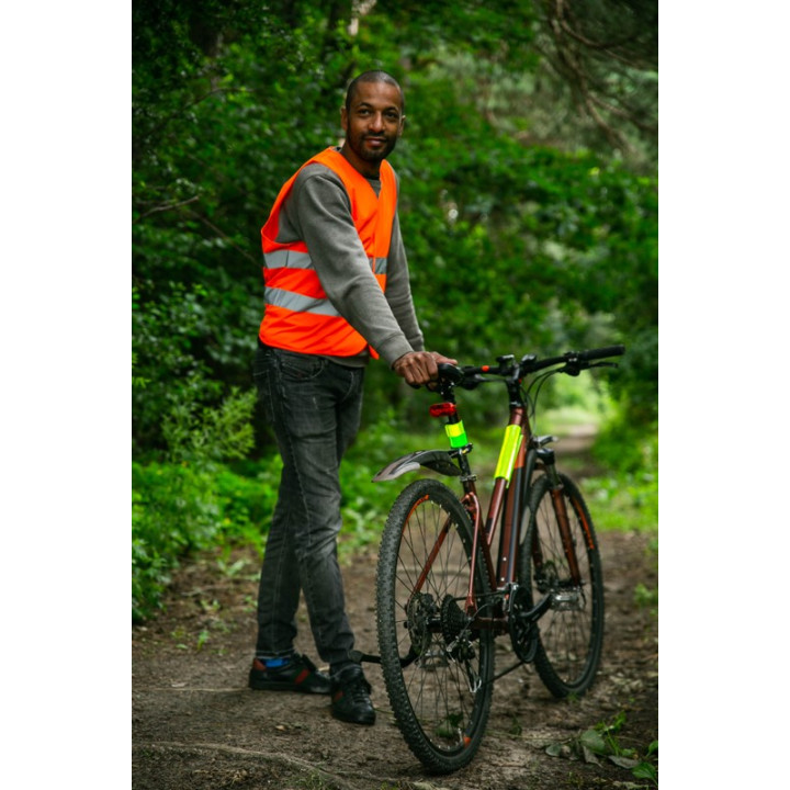 Reflective sleeve for a bicycle