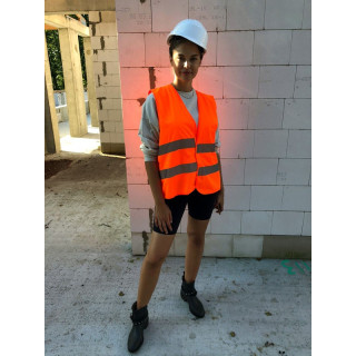 Mesh Adult High Vis Vest YoYo-201/2P/P/S - orange