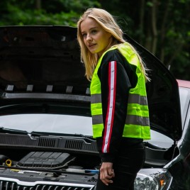 Kamizelka odblaskowa dla dorosłych VEST 2 - żółta