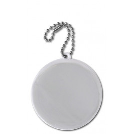 Soft reflector on chain / snap hook wheel