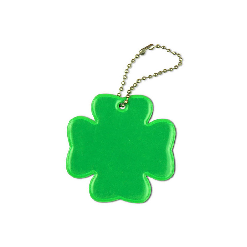 М'який відбивний кулон - Зелений конюшина