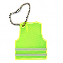 Soft reflector on chain / snap hook - vest ZM-15