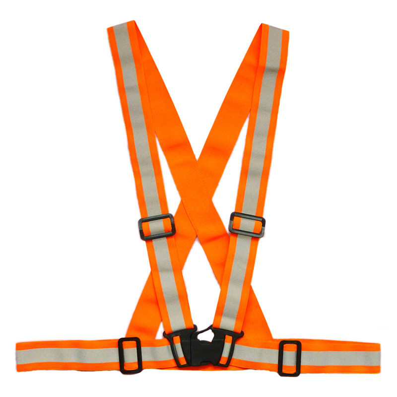 Reflektierender Gummigürtel für Erwachsene - orange