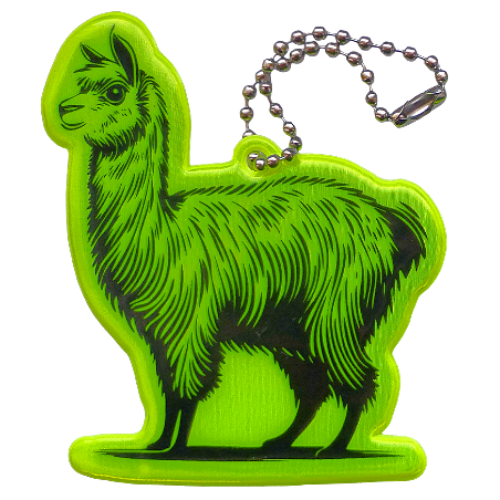 copy of М'який відбивний кулон - екскаватор