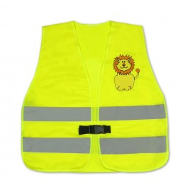 Cветоотражающий детский жилет YoYo-K203, с застёжкой клипса