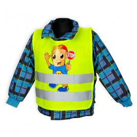 High Vis Vest for children YoYo-K203 STOP