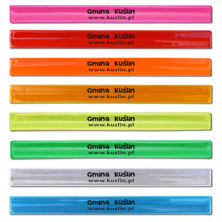 Reflective snapband - yellow