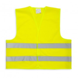 Светоотражающий жилет для взрослых YoYo-201/2P/Ż/S, сетка (жёлтый)