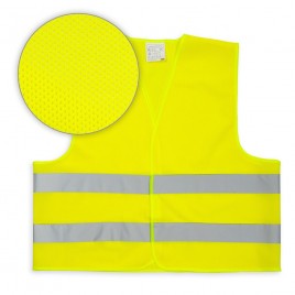 Kamizelka odblaskowa dla dorosłych 201/2P/Ż/S siatkowa  - żółta