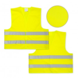 Reflektierende Netzweste für Erwachsene YoYo-201/2P/Ż/S - gelbe