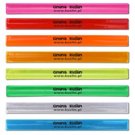 Samozaciskowa opaska odblaskowa - granatowa