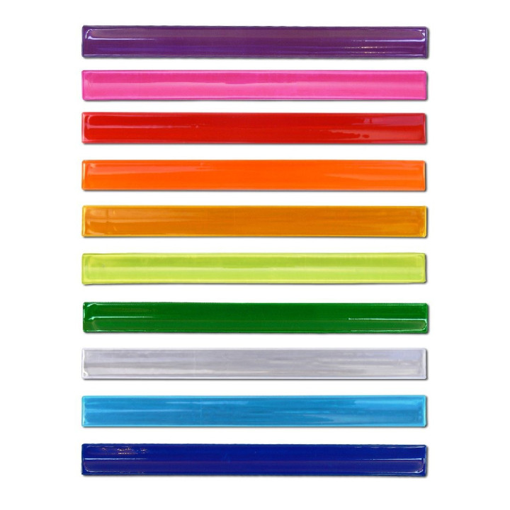 Reflective snapband - violet