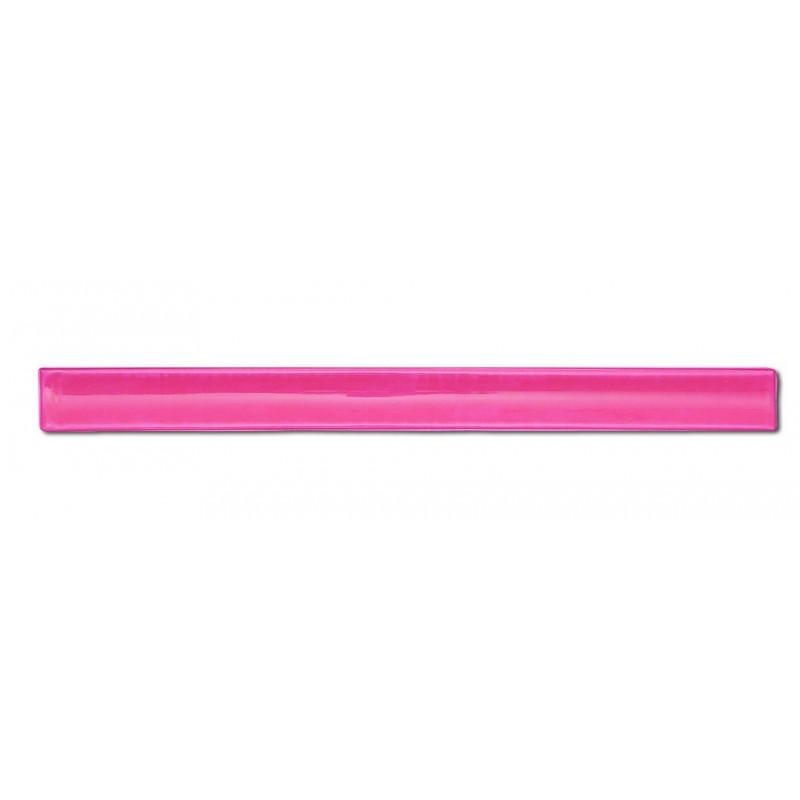 Светоотражающая, само-фиксирующаяся повязка (розовая)