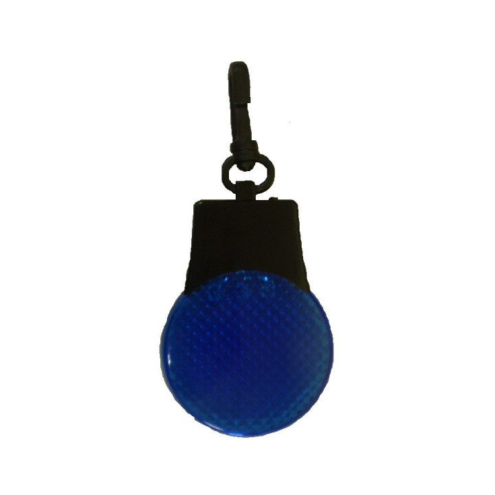 Brelok pulsacyjny LED - niebieski