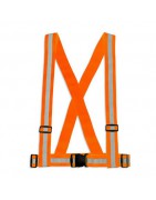 Светоотражающий жилет-пояс для велосипедистов и мотоциклистов