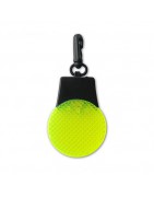 Reflective flashing keychains